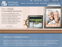 Tablet Screenshot of heritageharbour.org